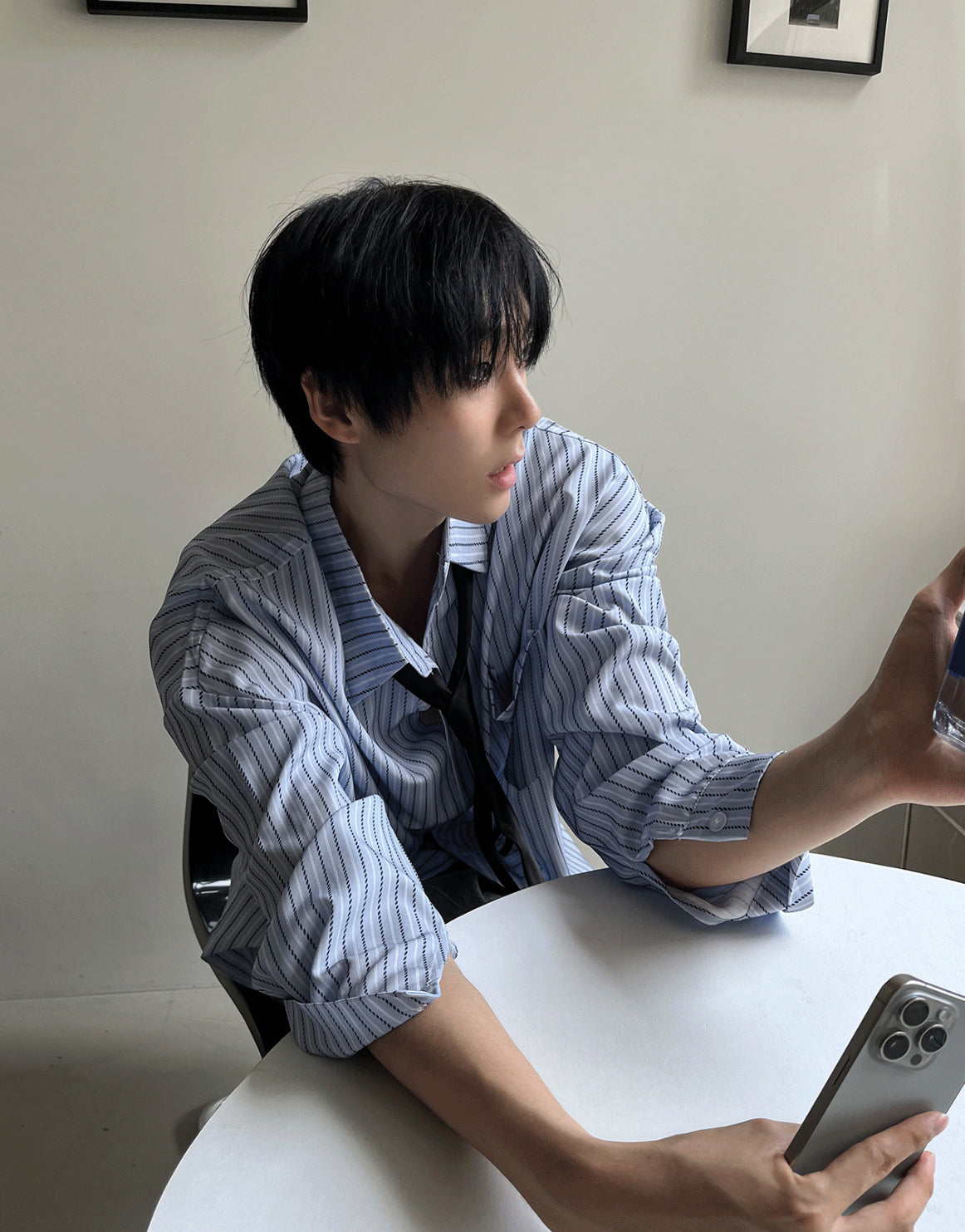 Dope Loose Fit Striped Shirt