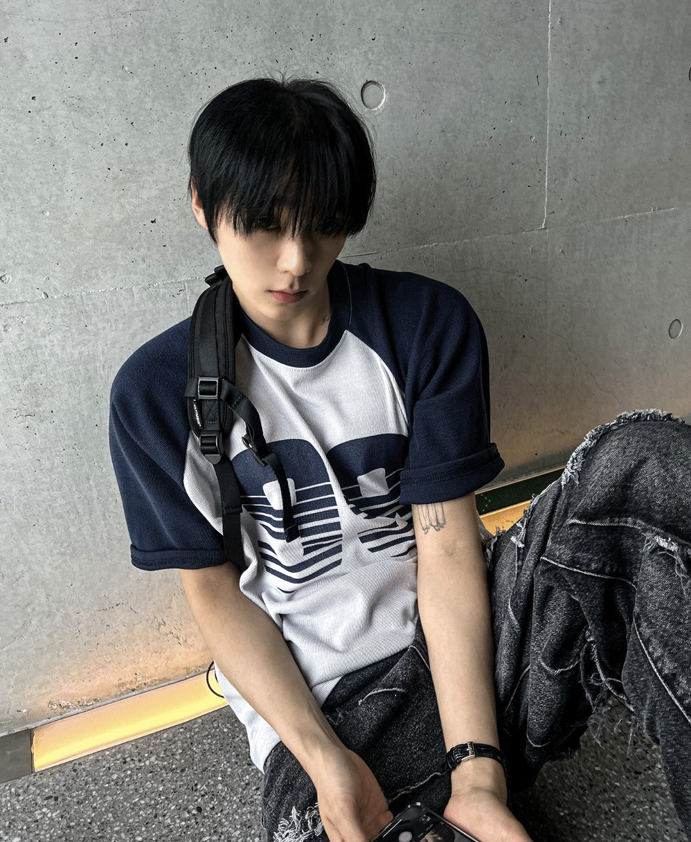 99 Raglan Short Sleeve Knit