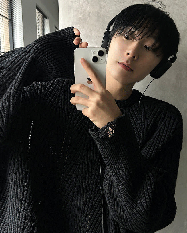 Stepping Cable Damage Knit
