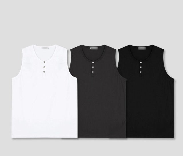urban henly-neck sleeveless shirt