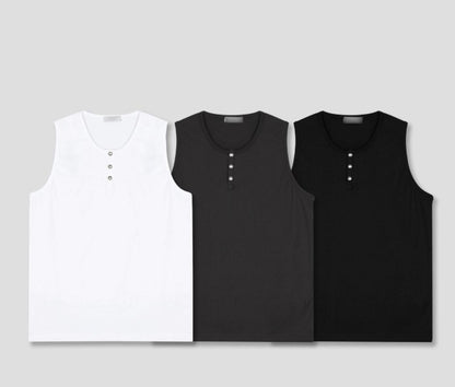 urban henly-neck sleeveless shirt