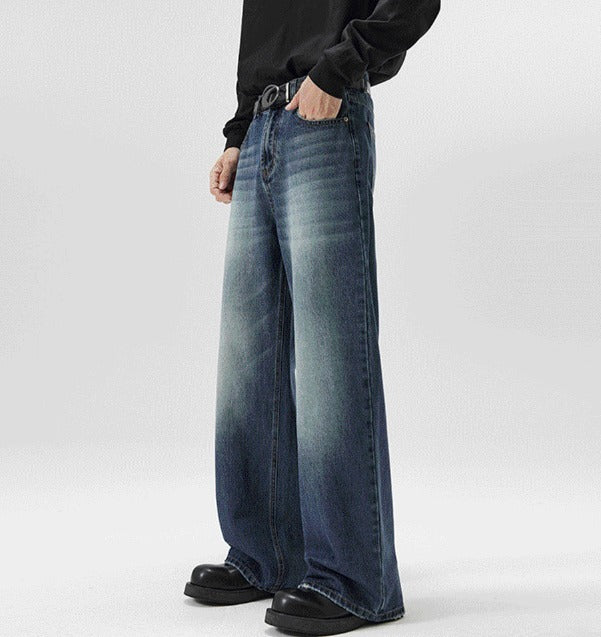 Ford Vintage Washing Long Wide Denim