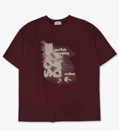 on-time short-sleeved T-shirt