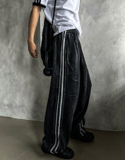 mud track wide pants