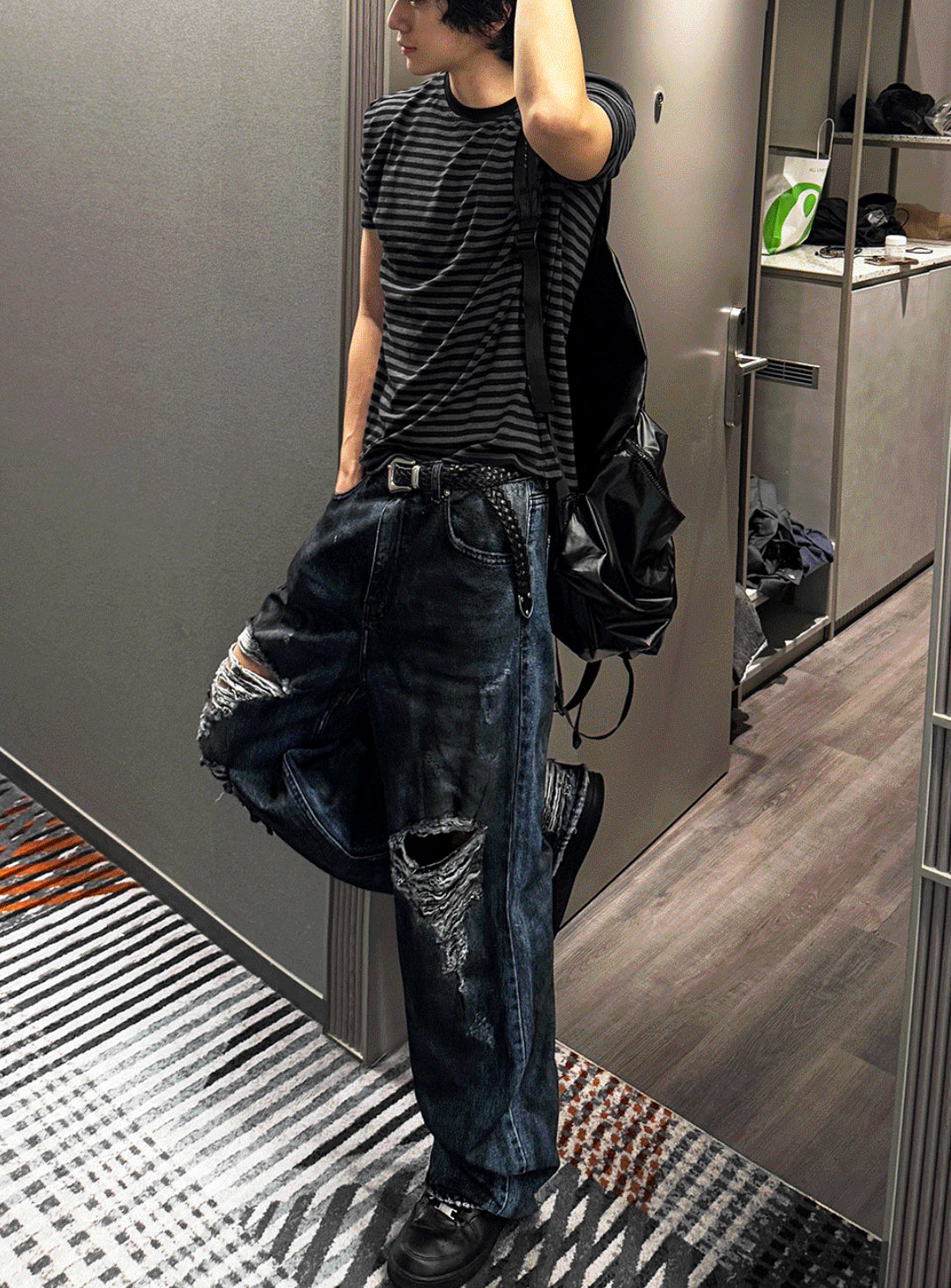 Summer Distressed Denim Pants