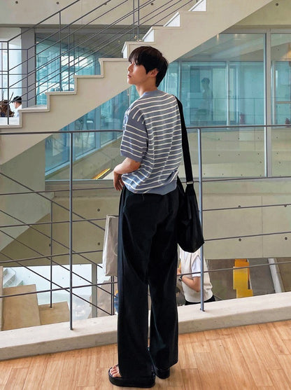 Ordinary Stripe Short Sleeve Tee