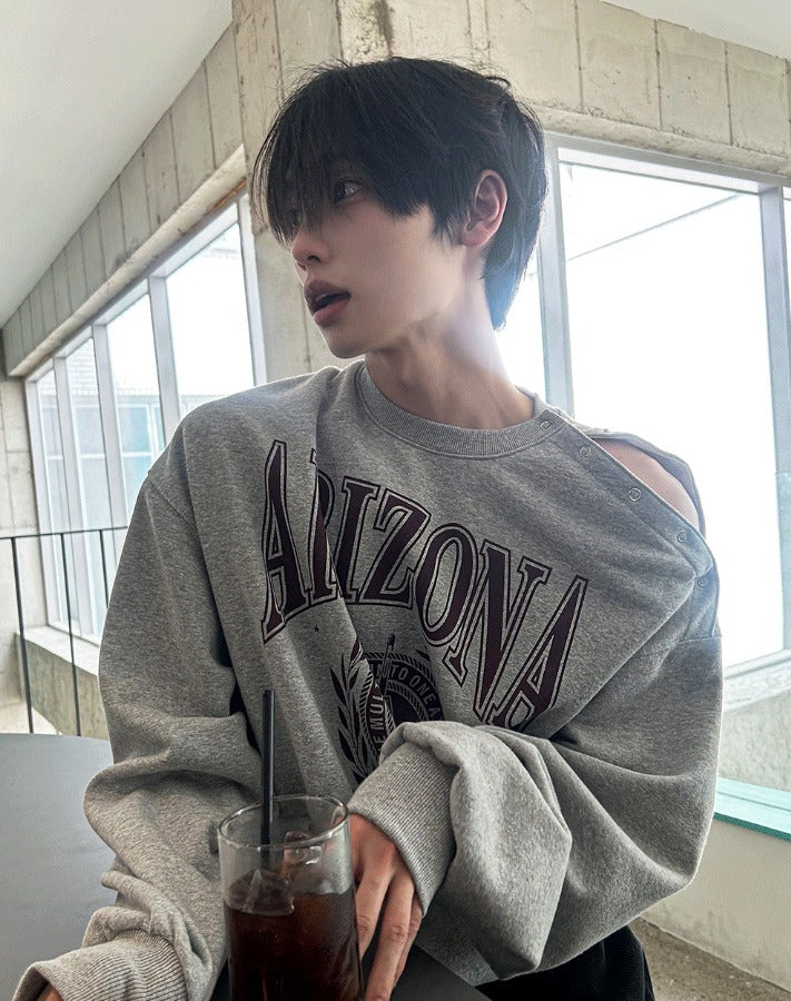 Open 5 Button washing sweat