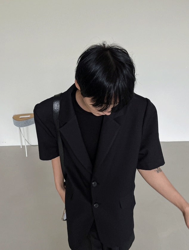 Two-Burton Half Blazer Jacket
