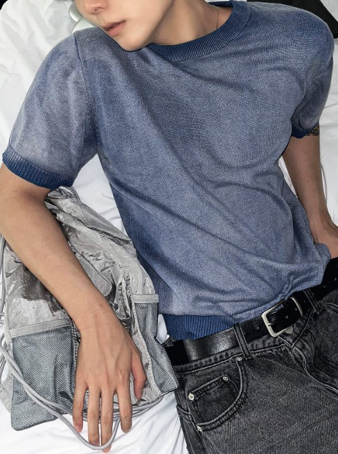 Mud Muscle Fit Short Sleeve Knit