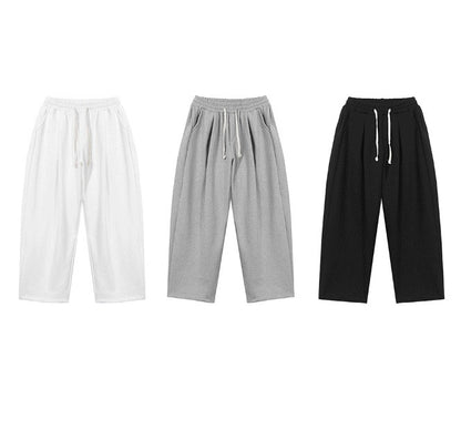 Deep pocktuck pants (both wide and jogger)