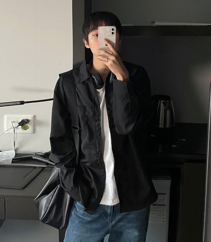 Harness Simple Cotton Shirt