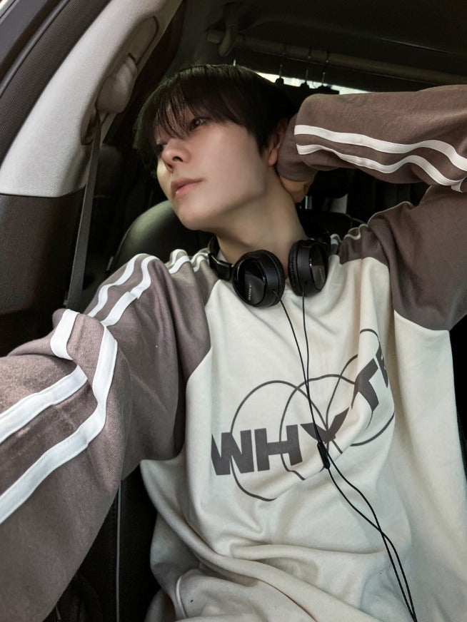 Farondie Velvet Track Raglan T-shirt