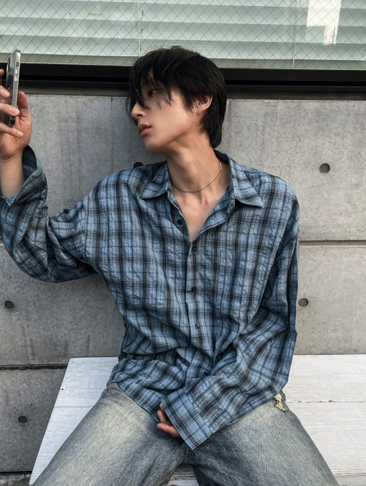 Aron Linkle checkered shirt