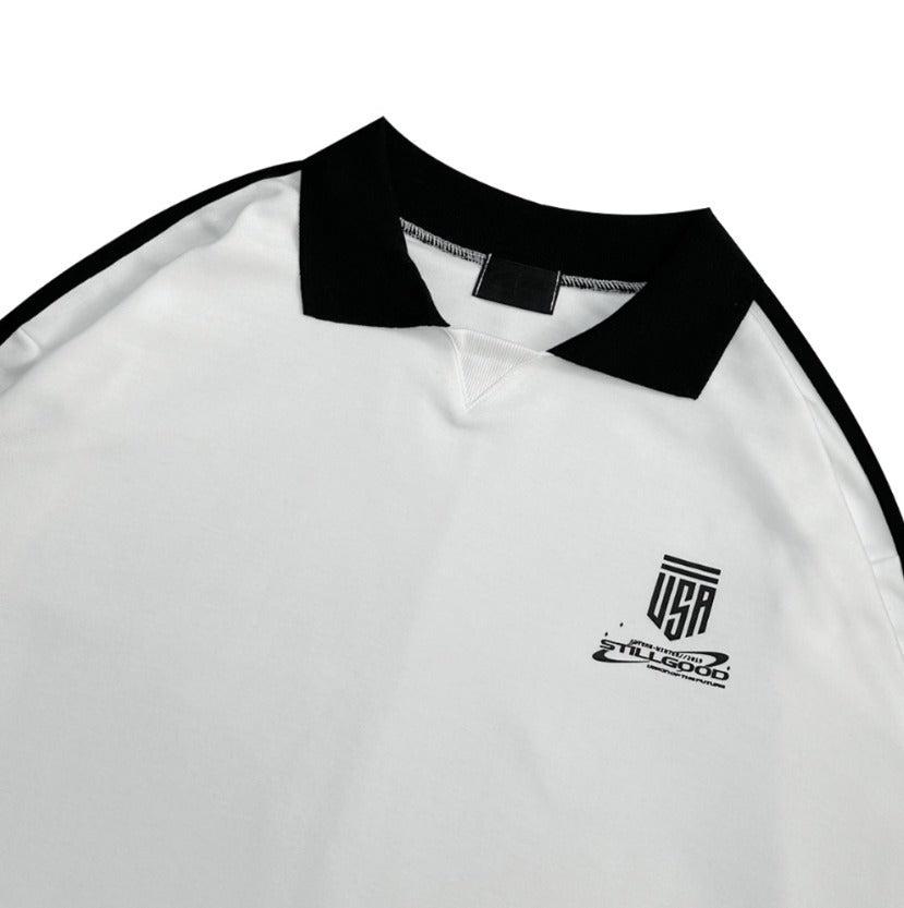 Arc Track Collar T-Shirt