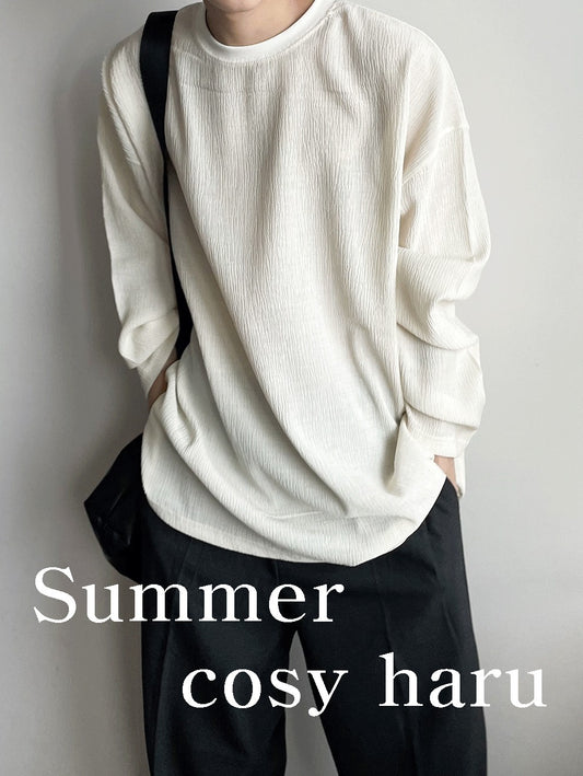 Wave Pleats Tee