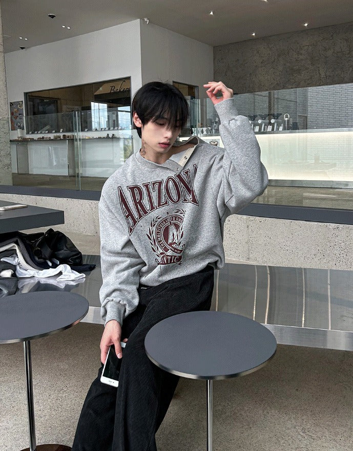 Open 5 Button washing sweat
