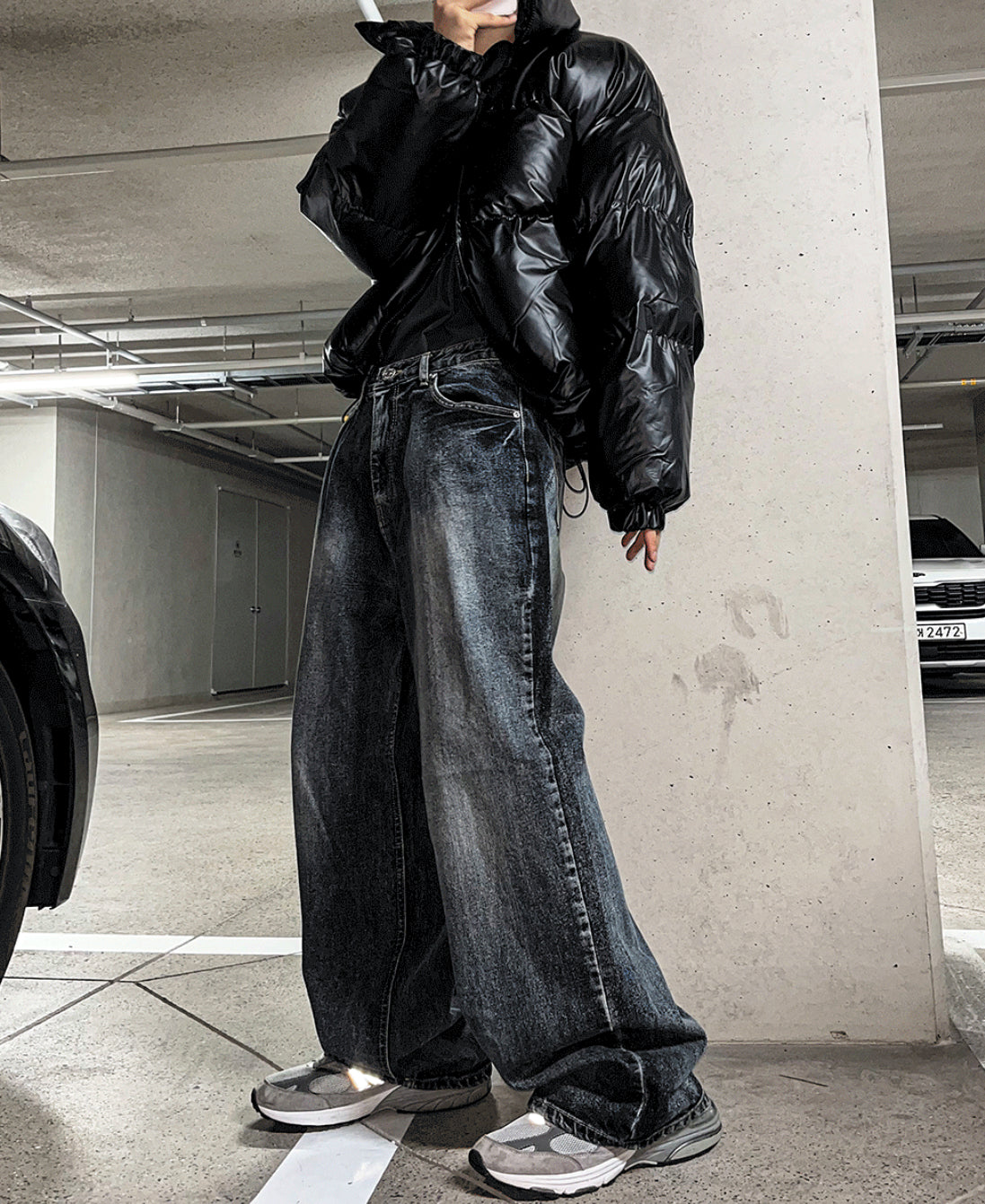 Brush Denim Pants