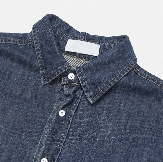 deep gradation denim shirts