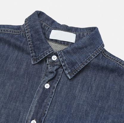 deep gradation denim shirts