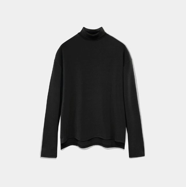 Stretch Basic Warmer Turtleneck Tee
