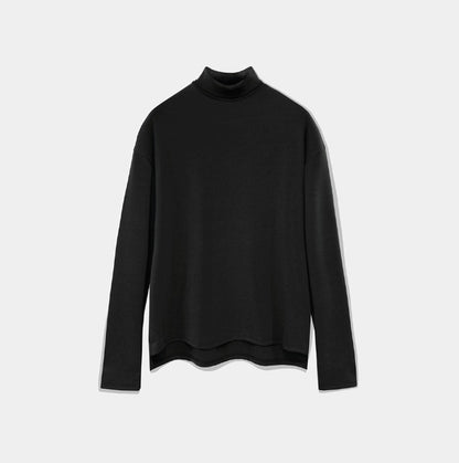 Stretch Basic Warmer Turtleneck Tee