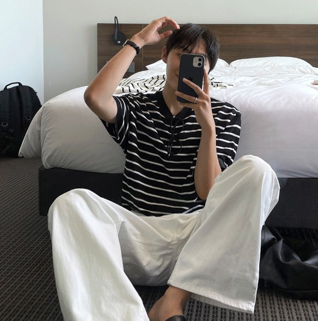 Ordinary Stripe Short Sleeve Tee