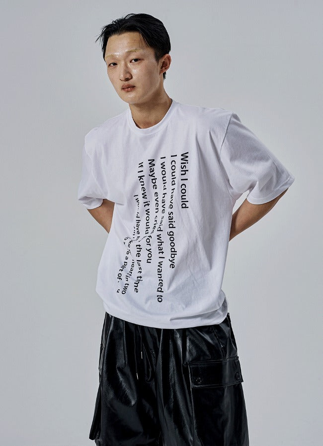 WISH Oversized Short Sleeve Tee