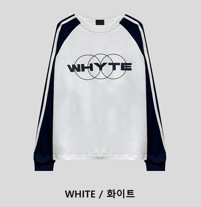 Farondie Velvet Track Raglan T-shirt