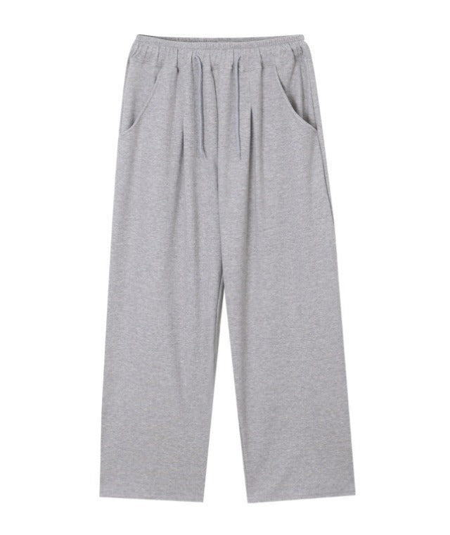 One-Tuck Wide Pants