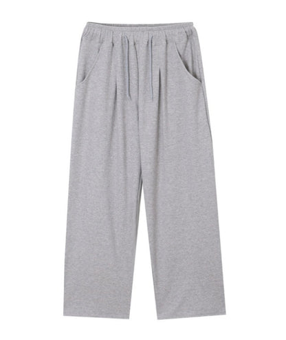 One-Tuck Wide Pants