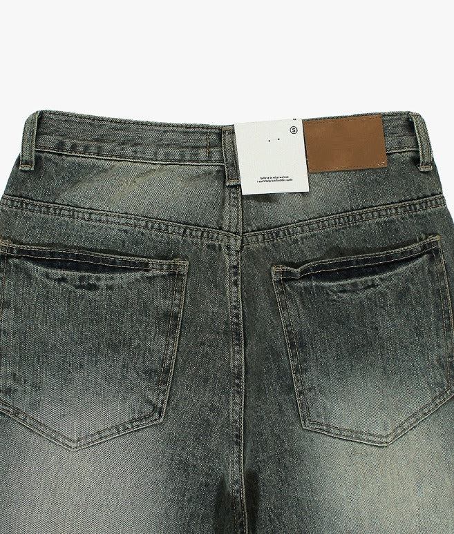 Emerald Tin Denim Pants