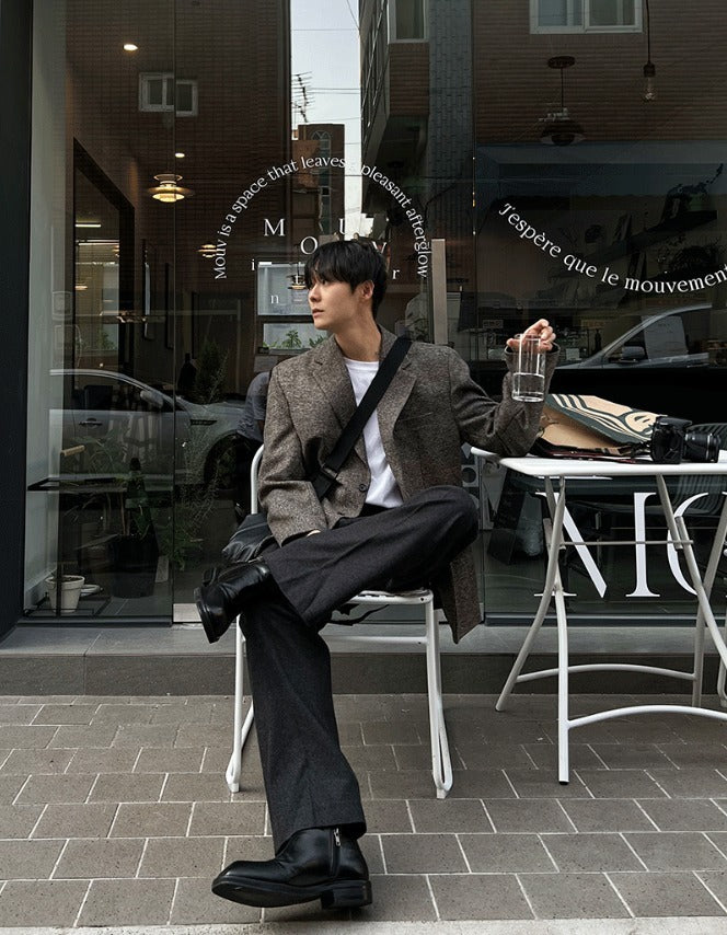 Cosyharu Zip-up Chelsea Boots