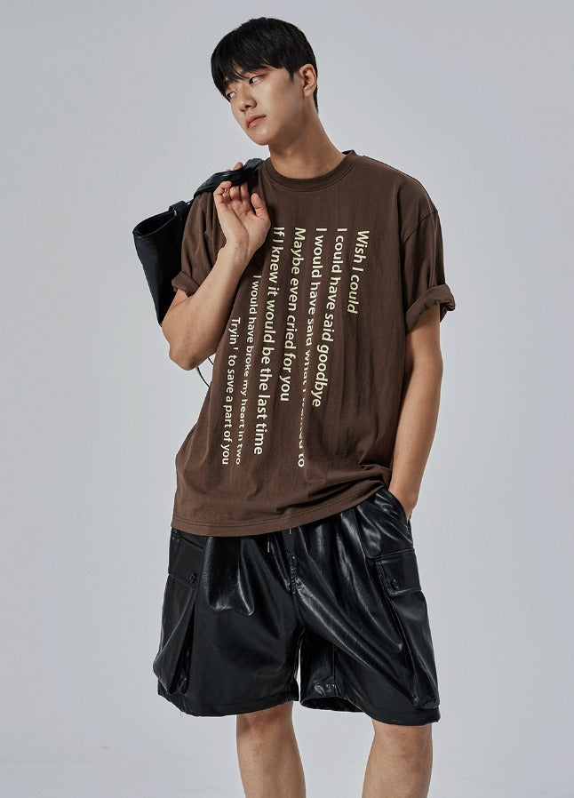 WISH Oversized Short Sleeve Tee