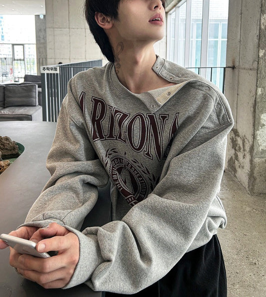 Open 5 Button washing sweat