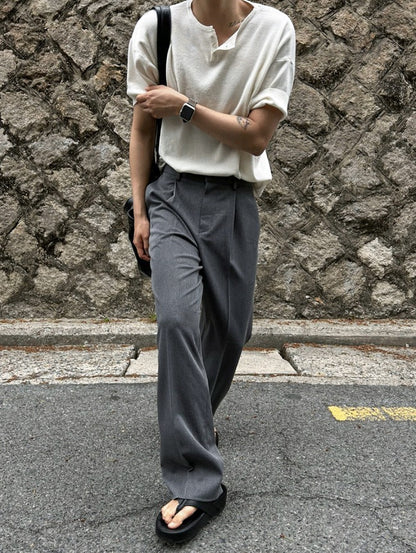 Cosyharu Basic & Wide Slacks