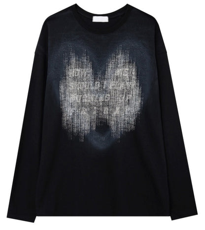 Hand Spray Brush Long Sleeve Tee