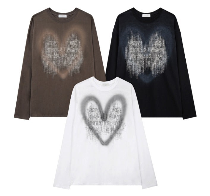 Hand Spray Brush Long Sleeve Tee