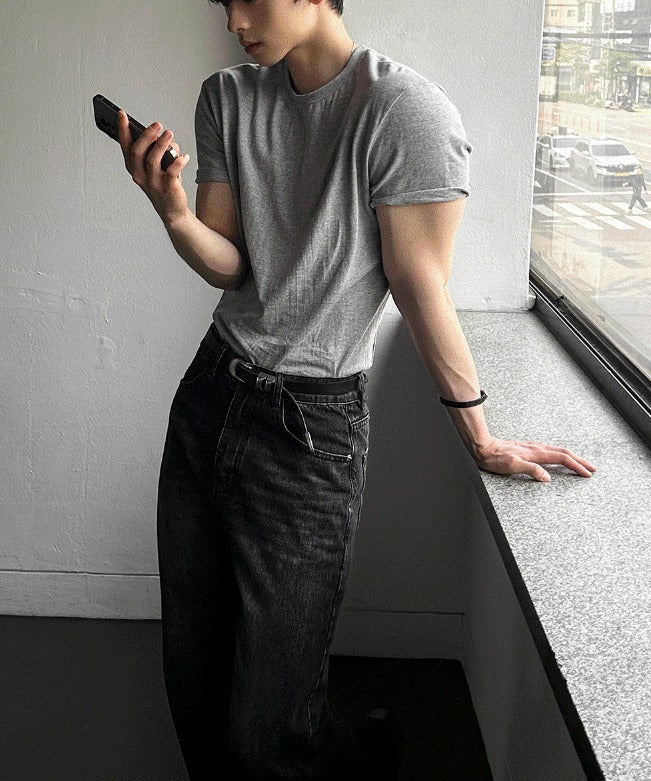 Deep Feel Wide Denim Pants
