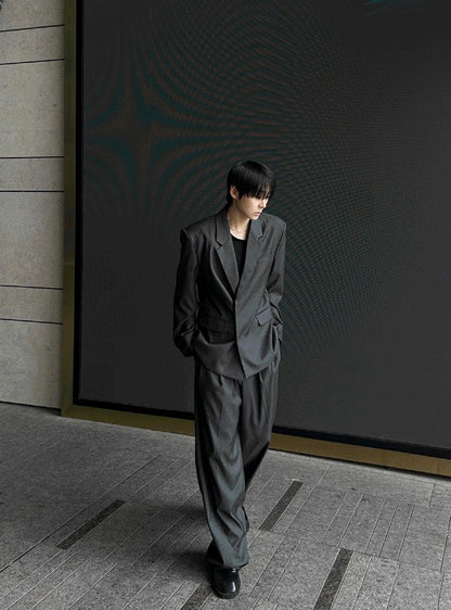 25SS Aura Two Tuck Slacks