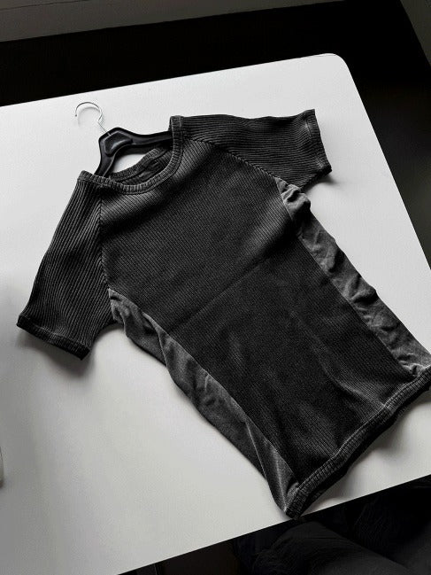 Pigment Muscle Fit Short Sleeve Knit