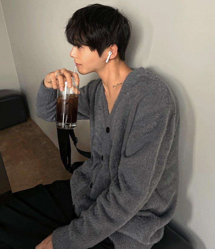 london mohair cardigan