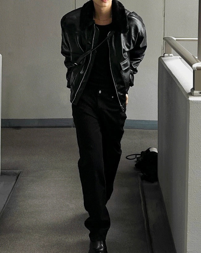 Celine Wool Leather Mustang