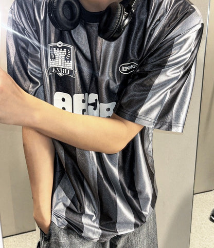 Sporty Jersey Short Sleeve Tee