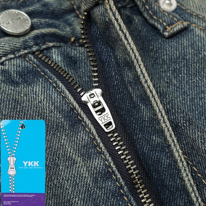 New Jeans Wide Cargo Pocket Denim Pants