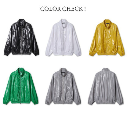 Two Way Glossy Windbreaker