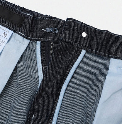 City Pub Cargo Banding Denim Pants