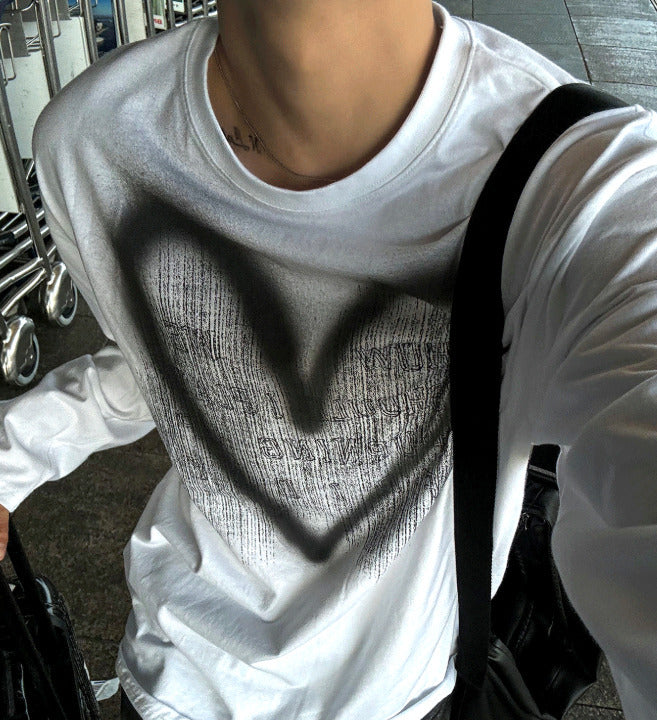 Hand Spray Brush Long Sleeve Tee