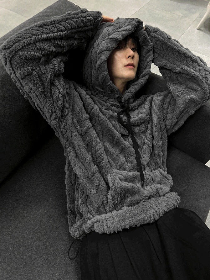 New Cable Wool Hood