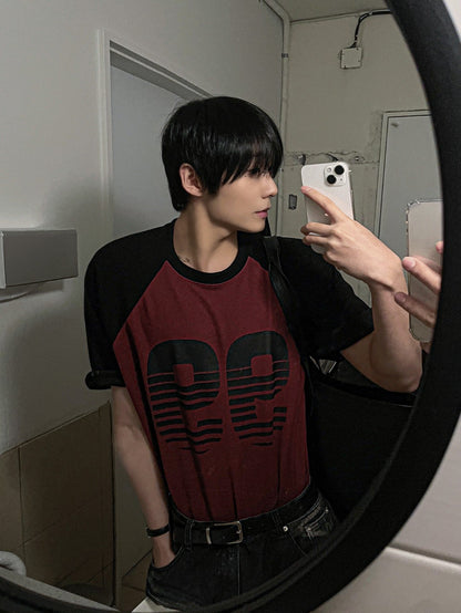 99 Raglan Short Sleeve Knit