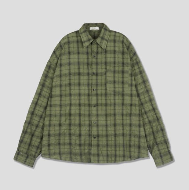 Oasis Wrinkled Check Shirt
